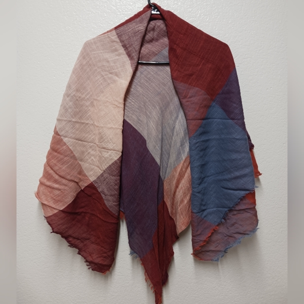 Plaid Scarf Fall Colors